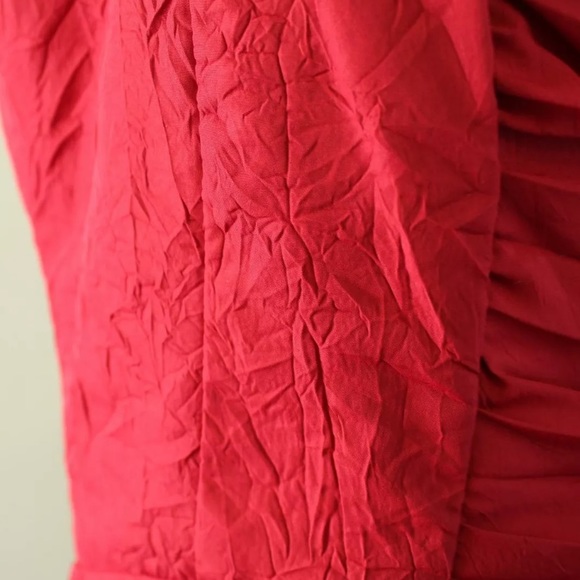 Nanette Lepore Unwrap Me Ruched Cocktail Dress - Picture 6 of 8